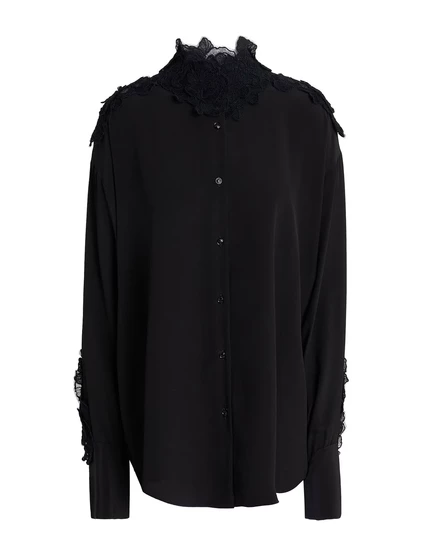 Женская рубашка Ermanno Scervino, черная