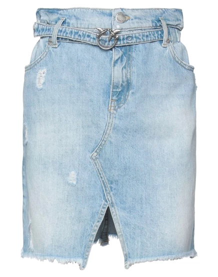 Женская джинсовая юбка PINKO Denim, синяя