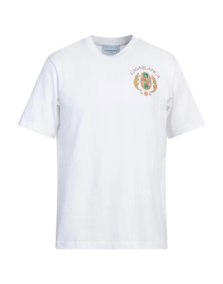 Мужская футболка Casablanca T-shirts, белая