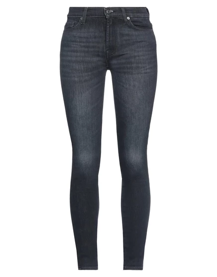 Женские джинсы 7 For All Mankind Papermag, черные