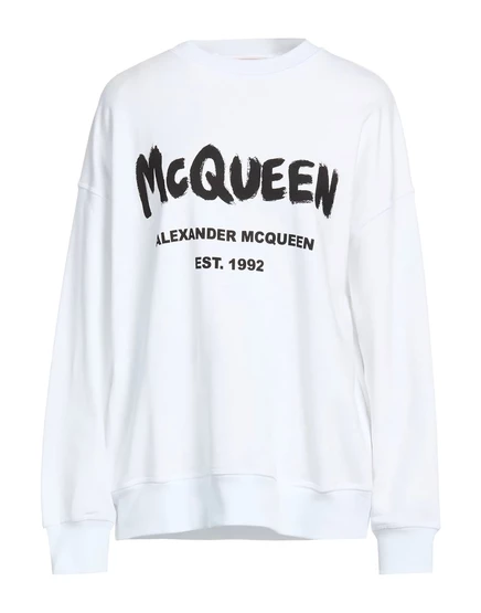 Женский свитшот McQueen, белый