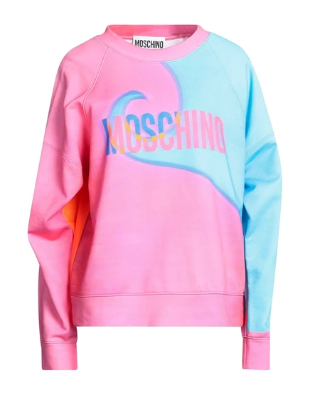 Женский свитшот Moschino Wonderwoman, лазурный