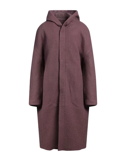 Мужское однобортное пальто Rick Owens, мальвовое