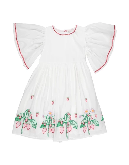 Детское платье Stella McCartney Kids Junior, белое