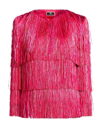 Женская куртка Elisabetta Franchi, фуксия