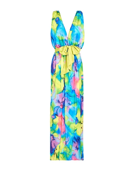 MARIUCCIA Maxi dresses зелёный лайм