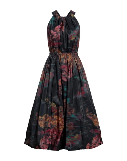 ULLA JOHNSON Midi dresses иссиня-чёрный
