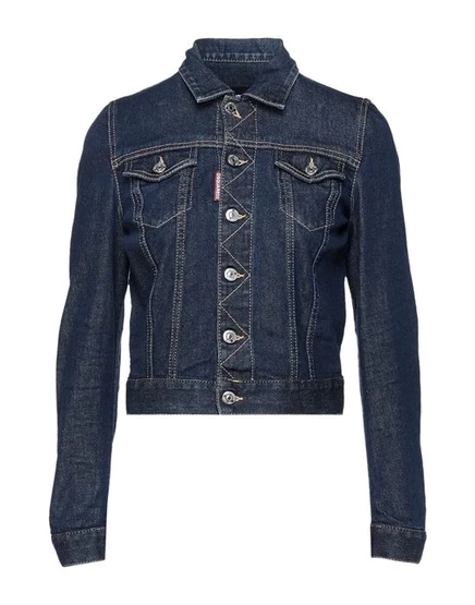 DSQUARED2 Джинсовая верхняя одежда синий