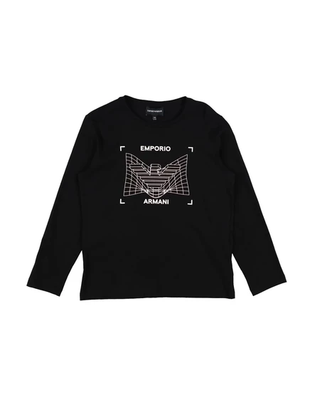 Мужская футболка Emporio Armani, черная