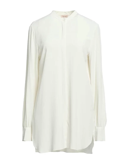 Женская рубашка Her Shirt Her Dress стойка, светло-серая