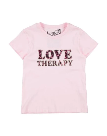 LOVE THERAPY Футболка розовый