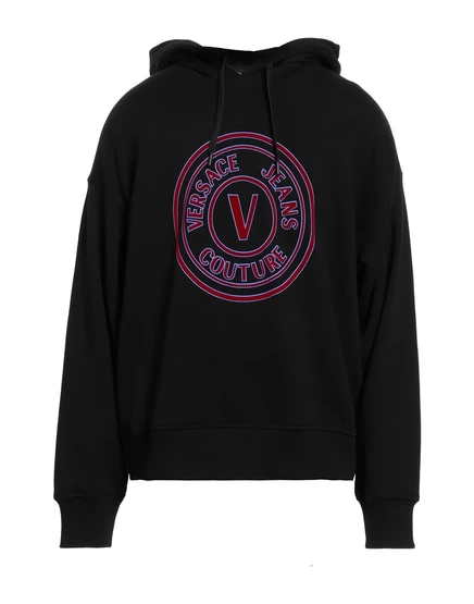 Мужское худи Versace Jeans Couture, чёрное