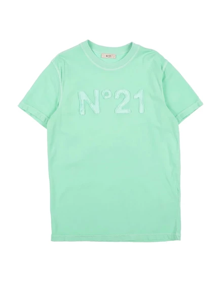 Унисекс-футболка N21 Junior, светло-зеленая