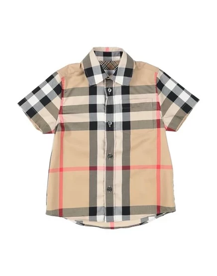 BURBERRY Pубашка верблюжий