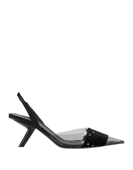 Женские туфли DSquared2 Pumps, с блестками, черные