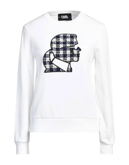 KARL LAGERFELD Sweatshirts белый