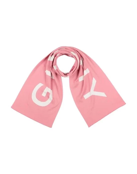 GIVENCHY Шарф розовый