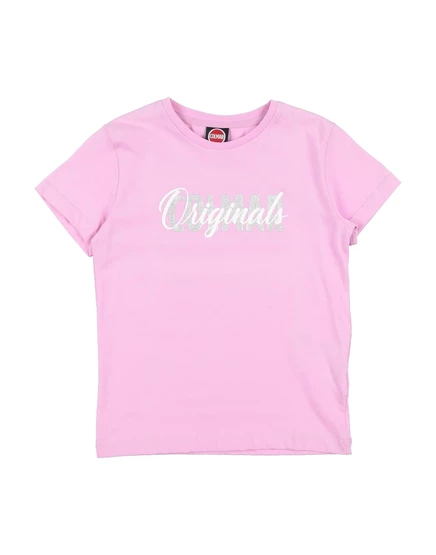 Женская футболка Colmar Kids из хлопка, сиреневая