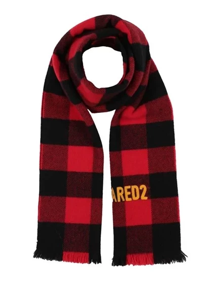 DSQUARED2 Шарф красный