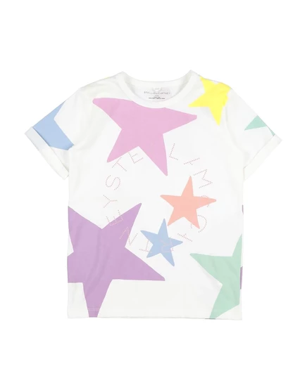 Детская футболка Stella Mccartney kids, белая