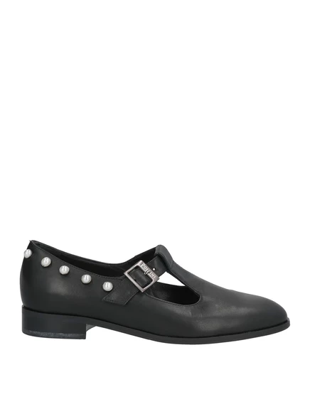 Женские балетки Pollini Papermag, черные