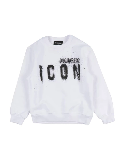 Детская толстовка DSquared2 Kids, белая