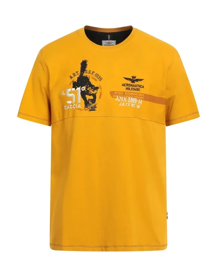 AERONAUTICA MILITARE T-shirts охра