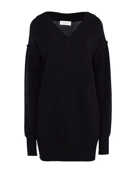 Женский свитер Sportmax из шерсти и кашемира, черный