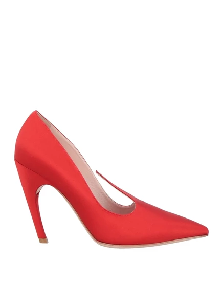 Мужские туфли Roger Vivier атласные, томатные