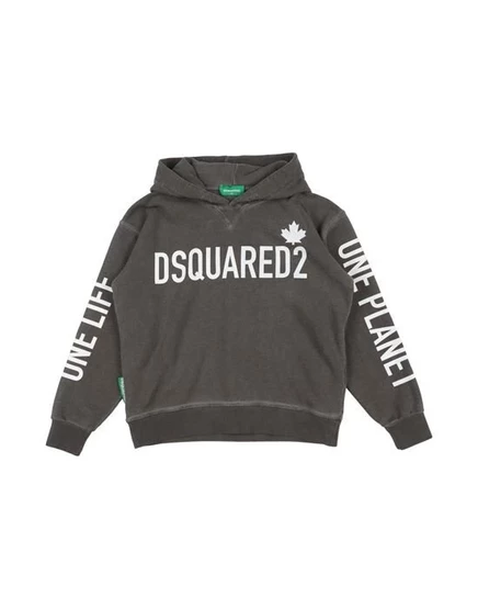 DSQUARED2 Толстовка свинцово-серый