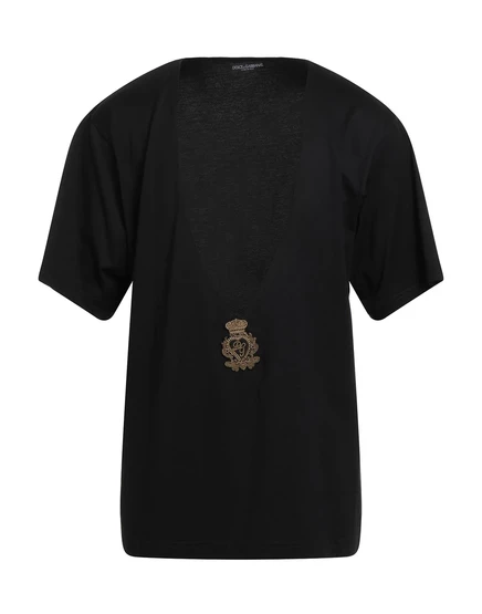 Мужская футболка Dolce & Gabbana Lorenz_SP, чёрная
