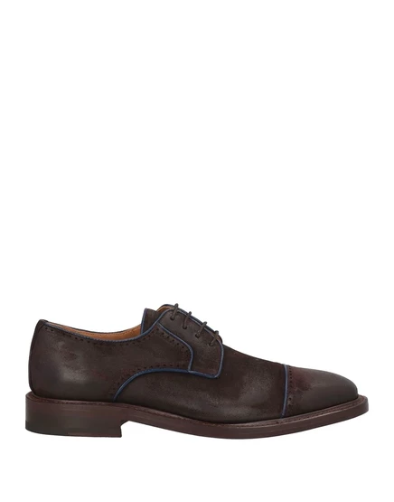 Мужские дерби Cordwainer кожаные, тёмно-коричневые