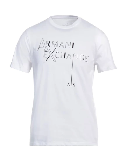 Мужская футболка Armani Exchange T-shirts, белая