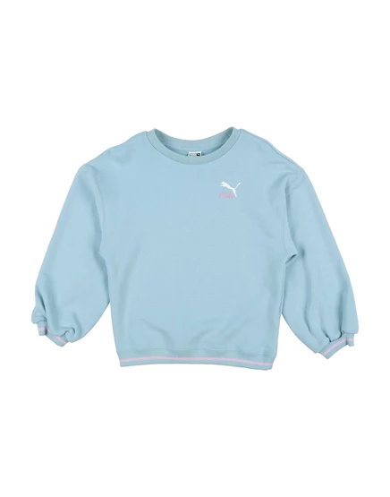 Женский свитшот Puma JUNIOR, небесно-голубой
