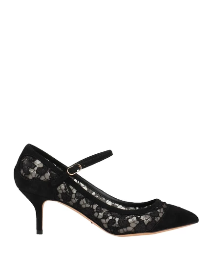 Женские туфли Dolce & Gabbana Papermag кожаные, черные