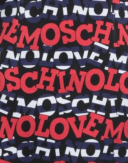 LOVE MOSCHINO Короткое платье чёрный