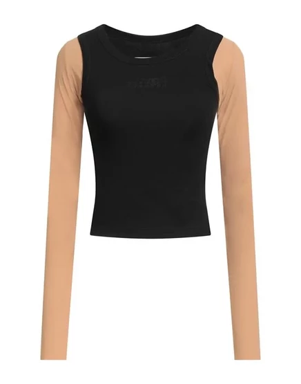 MM6 MAISON MARGIELA Футболка чёрный
