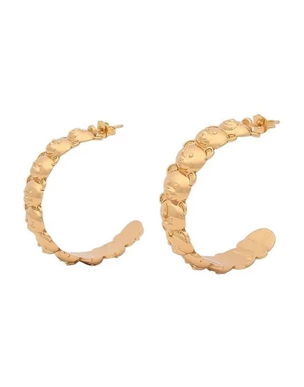 Женские серьги Moschino, золотистые