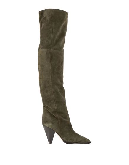 Женские сапоги Isabel Marant, цвета хаки