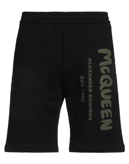 Мужские спортивные шорты McQueen, черные