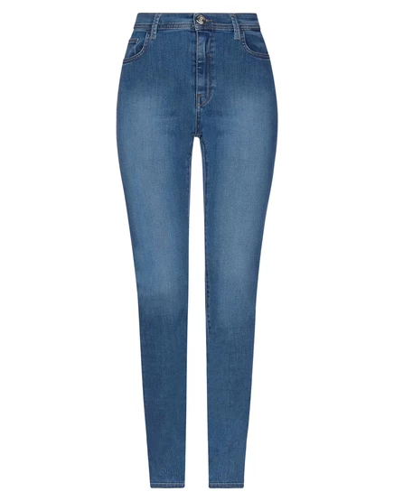Женские джинсы Trussardi Jeans Jadr, скинни, синие