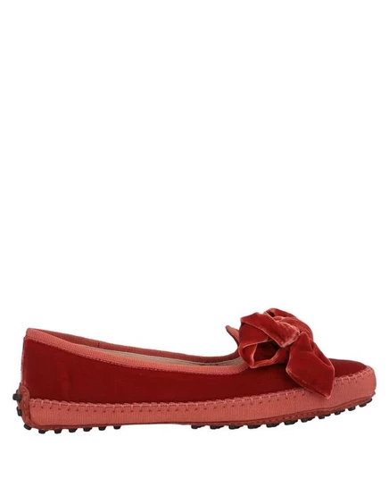 TOD'S Мокасины красный