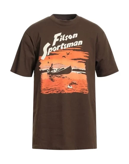 FILSON Футболка коричневый