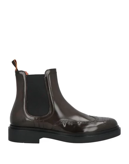 SANTONI Высокие ботинки тёмно-коричневый