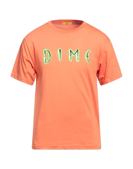 Мужская футболка Dime с логотипом, оранжевая
