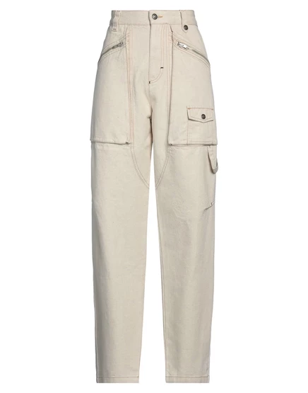 Женские брюки Isabel Marant Papermag, бежевые