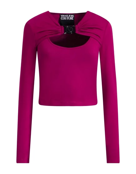 Женский топ Versace Jeans Couture PAPERMAG, бордовый