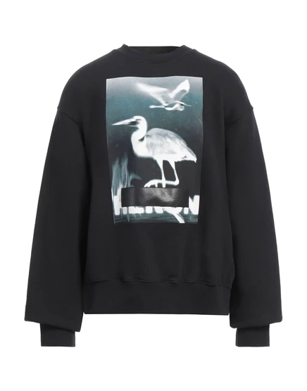 Мужской свитшот Heron Preston с логотипом, черный