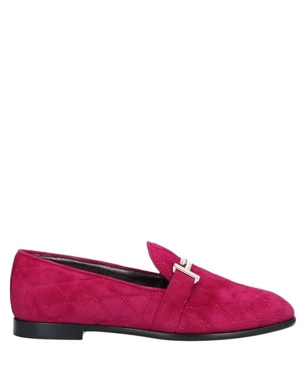 Женские мокасины Tod's из замши, фуксия