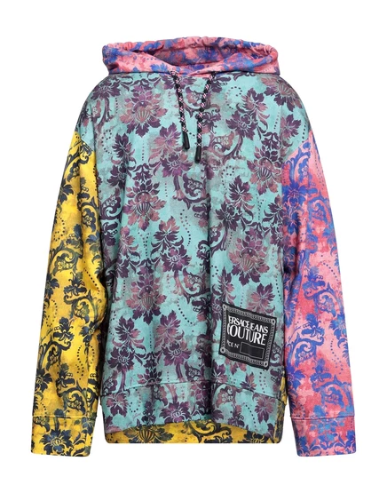 Мужское худи Versace Jeans Couture Jadr, бирюзовое